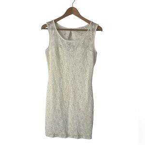 Poetry Cream Color Lace Dress